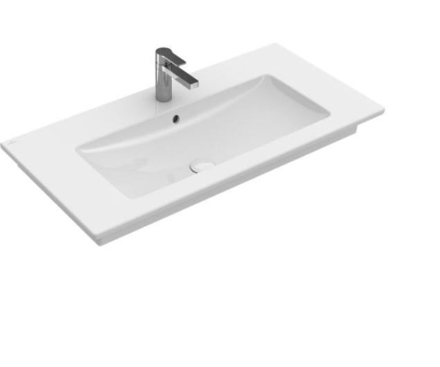 Раковина для ванної на тумбу Villeroy & Boch колекція Venticello біла 4104AL01
