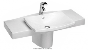 Раковина для ванної підвісна умівальнік-стільниця Jacob Delafon колекція Escale біла 1280-00