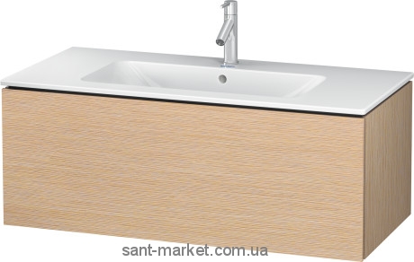 Тумба для раковины подвесная Duravit L-cube LC6142/12 дуб + Раковина 2336100000