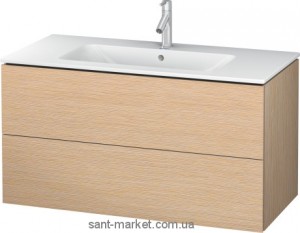 Тумба для раковины подвесная Duravit L-cube LC6242/12 дуб + Раковина 2336100000