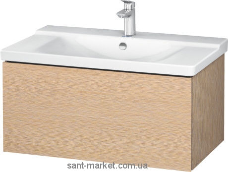 Тумба для раковины подвесная Duravit L-cube LC6147/12 дуб + Раковина 2332850000