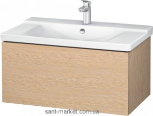 Тумба для раковины подвесная Duravit L-cube LC6147/12 дуб + Раковина 2332850000