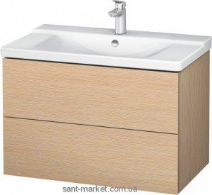 Тумба для раковины подвесная Duravit L-cube LC6247/12 дуб + Раковина 2332850000