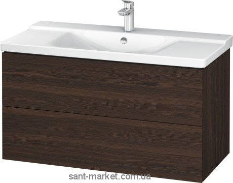 Тумба для раковини підвісна Duravit L-cube LC6250 / 69 горіх + Раковина 2332100000