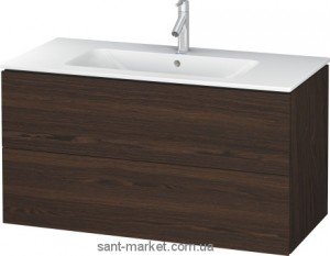 Тумба для раковины подвесная Duravit L-cube LC6242/69 орех + Раковина 2336100000