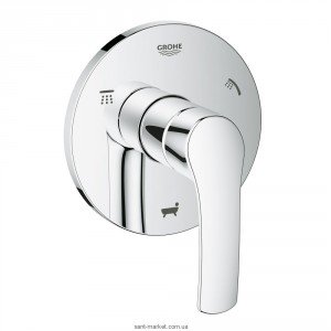 Смеситель для душа встраиваемый Grohe коллекция Eurosmart New 19972002