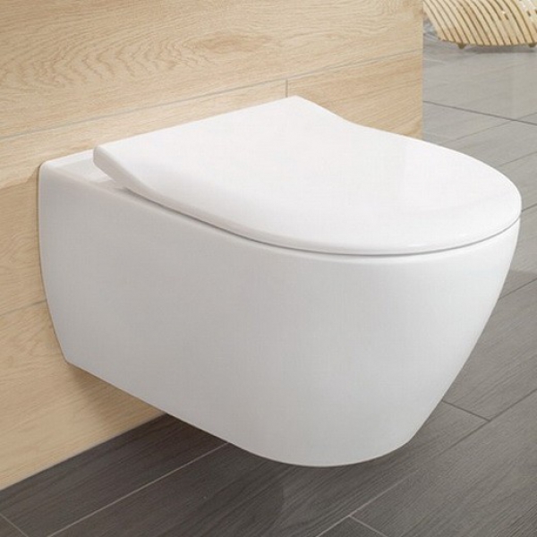 Унитаз подвесной Villeroy&Boch Directflush Subway 2.0 5614R001 + Сиденье 9M78S101
