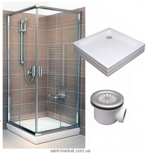 Душевая кабина Ravak Blix 90х90х190 низкий поддон BLRV2-90