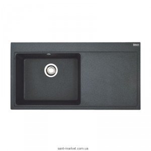 Мойка для кухни прямоугольная Franke Mythos MTF 611  крыло справа  врезная  гранит  графит 114.0017.831
