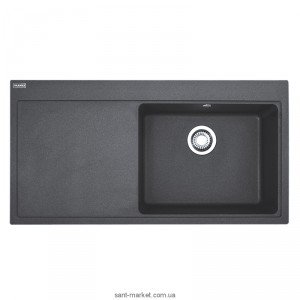 Мийка для кухні прямокутна Franke Mythos MTF 611 крило зліва врізна граніт онікс 114.0176.574