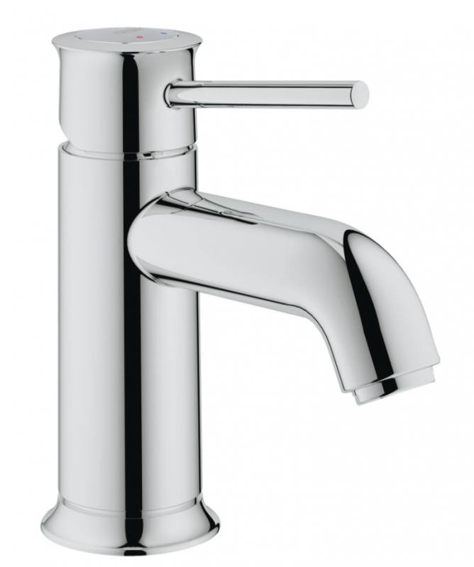 Смеситель для раковины однорычажный Grohe колекция BauClassic хром 23162000