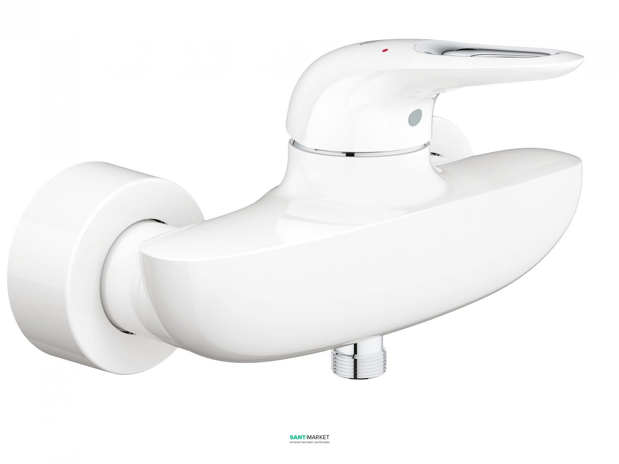 Змішувач для душу настінний Grohe колекція Eurostyle білий 33590LS3