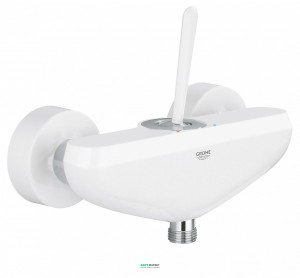 Смеситель для душа настенный с джойстиком Grohe коллекция Eurodisc Joy белый 23430LS0