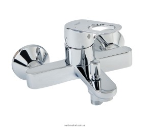 Змішувач одинважільний для ванни з коротким виливом Grohe колекція BauLoop хром 23341000