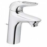 Смеситель для раковины однорычажный с донным клапаном Grohe колекция Eurostyle хром 33558003