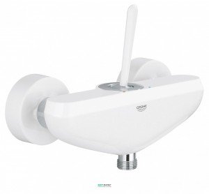 Смеситель для душа настенный с джойстиком Grohe коллекция Eurodisc Joy белый 23430LS0