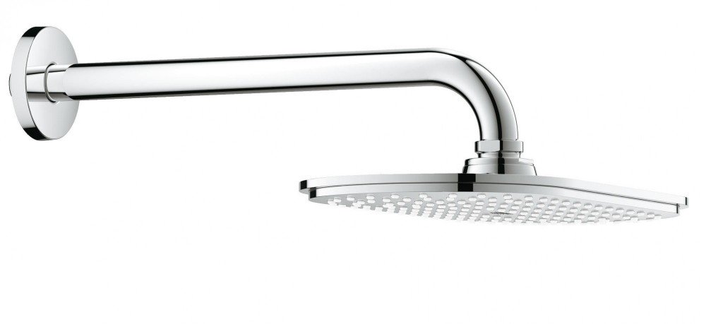 Верхній душ з тропічним душем Grohe колекція Rainshower Cosmopolitan хром 26068000