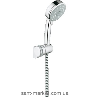 Душовий гарнітур з настінним тримачем Grohe Tempesta Cosmopolitan хром 27584001