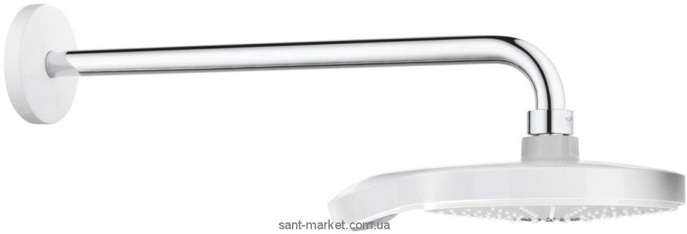 Верхній душ з тропічним душем Grohe колекція Power & Soul Cosmopolitan хром / білий 26172LS0