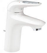 Смеситель для раковины однорычажный с донным клапаном Grohe колекция Eurostyle New белый 33558LS3