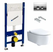 Унитаз Villeroy&Boch Avento 5656RS01 + Сиденье SlimSeat + Комплект 3 в 1 Geberit Duofix 458.121.21.1