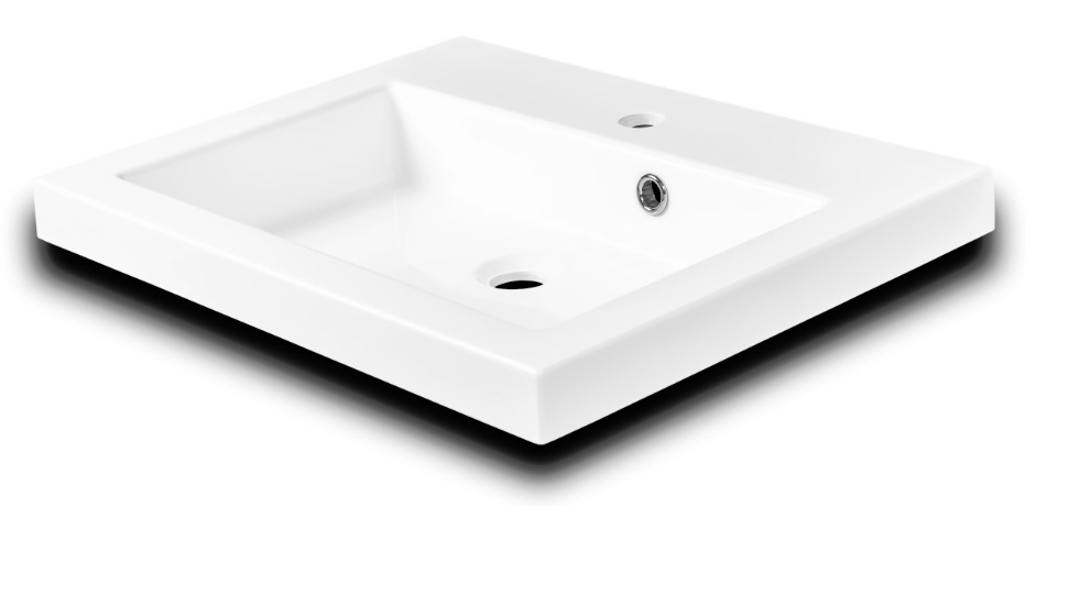 Раковина для ванной накладная Буль-Буль коллекция Pauline белая 2506101