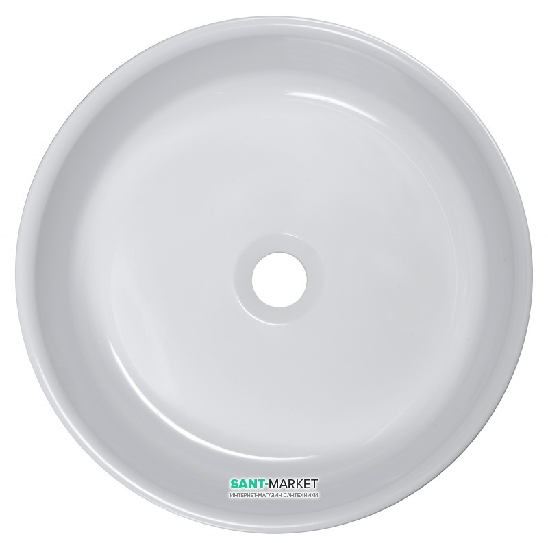 Раковина для ванної накладна Буль-Буль колекція Diana біла 4904101