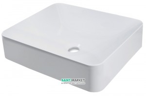 Раковина для ванной накладная Буль-Буль коллекция Kim белая 5004101