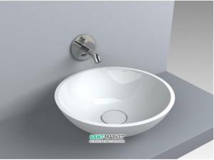 Раковина для ванної накладна Буль-Буль колекція Palermo біла 4505101