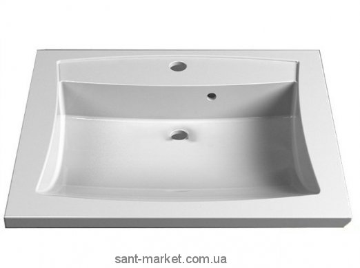 Раковина для ванної вбудована Буль-Буль колекція Michelle біла 2606101