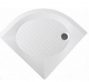 Душовий піддон Буль-Буль Altair 900х900 мм литий мармур білий 60095501