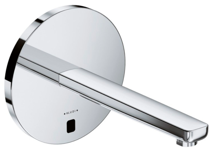 Змішувач для раковини електронний настінний сенсорний Kludi колекція Zenta хром 3840305