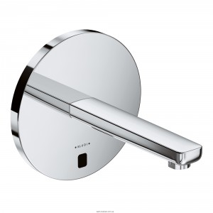 Смеситель для раковины электронный настенный сенсорный Kludi коллекция Zenta хром 3850305