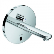 Смеситель для раковины электронный настенный сенсорный Kludi коллекция Zenta хром 3850105