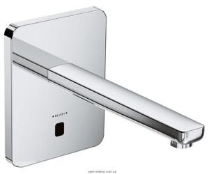 Смеситель для раковины электронный настенный сенсорный Kludi коллекция Zenta хром 3850205