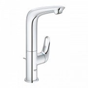 Смеситель для раковины однорычажный с донным клапаном Grohe колекция Eurostyle New хром 23569003