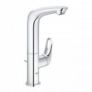 Смеситель для раковины однорычажный с донным клапаном Grohe колекция Eurostyle New хром 23569003