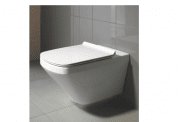 Унитаз подвесной без ободка Duravit серия DuraStyle 255109000 + Сиденье 0063790000