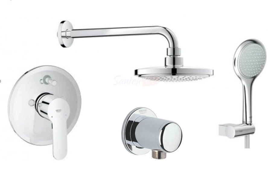 Grohe Душовий комплект Eurostyle Cosmo 26000001