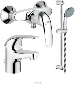 Набір змішувачів для душу кімнати Grohe Euroeco 123232S