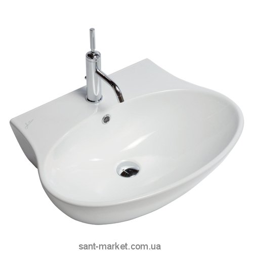 Раковина для ванної підвісна Hatria колекція Nido біла Y0R4