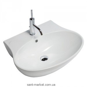 Раковина для ванної підвісна Hatria колекція Nido біла Y0R4