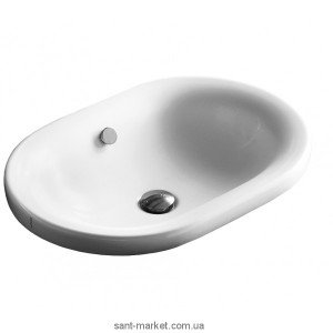 Раковина для ванной встраиваемая Hatria коллекция DayTime белая Y0YU01