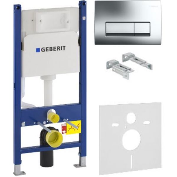 Система инсталляции для подвесного унитаза Geberit Duofix 4в1 50х112х12 458.178.21.1