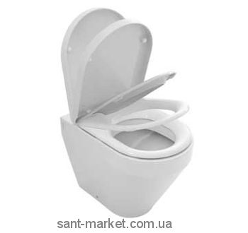 Унитаз напольный приставной Hatria коллекция DayTime Evo YXV7 + Сиденье YXVV(Y0RG)