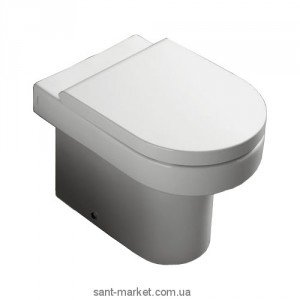 Унитаз напольный приставной Hatria коллекция DayTime YXV4(Y0ME) + Сиденье YXVV(Y0RG)