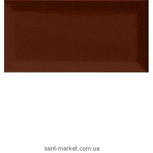 Плитка настенная Cevica Metro Plaqueta Chocolate 7.5х15