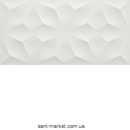 Плитка настінна Atlas Concorde 3D 8DDI Diamont White Matt 40x80