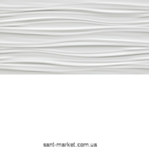 Плитка настенная Atlas Concorde 3D 8SBW Ribbon Wh. Matt 40x80