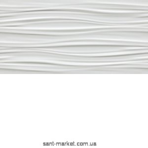 Плитка настенная Atlas Concorde 3D 8SBW Ribbon Wh. Matt 40x80
